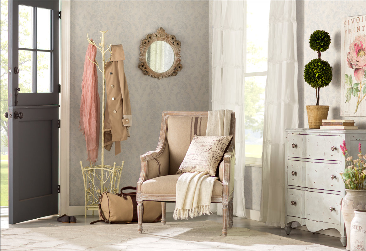 French Country Foyer Design Photo By Lark Manor
